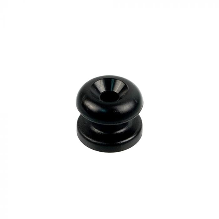 Tonneau Button Plastic Black 8mm